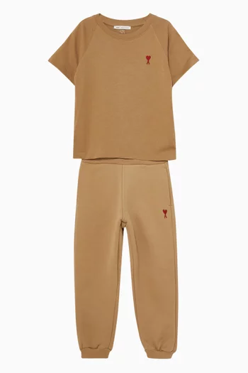 Ami de Coeur Boxy T-shirt in Cotton
