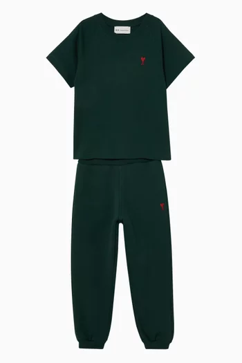 Ami de Coeur Boxy T-shirt in Cotton