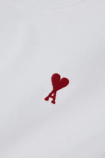 Ami de Coeur Boxy T-shirt in Cotton