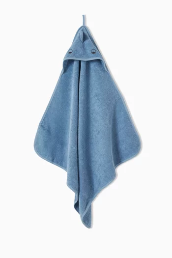 Albert Hooded Towel in Organic Cotton-terry