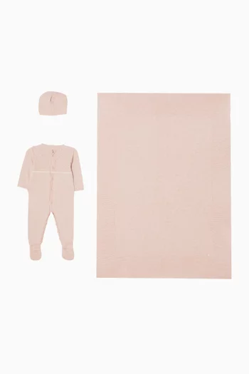 Three-Piece Gift Set in Knit