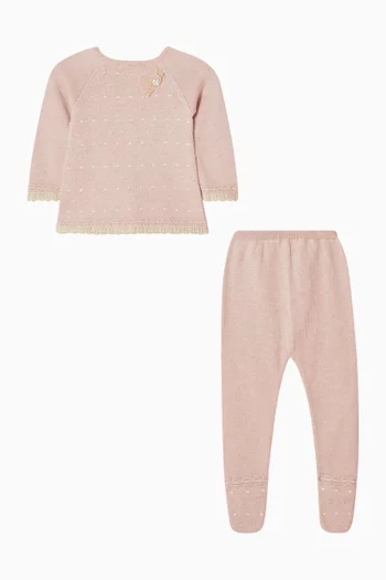 Sweater & Leggings Gift Set in Knit