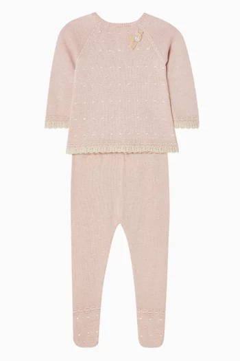 Sweater & Leggings Gift Set in Knit