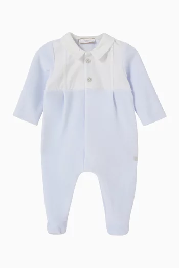 Knitted Collar Pyjamas