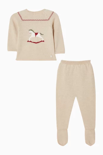 Sweater & Leggings Set in Knit