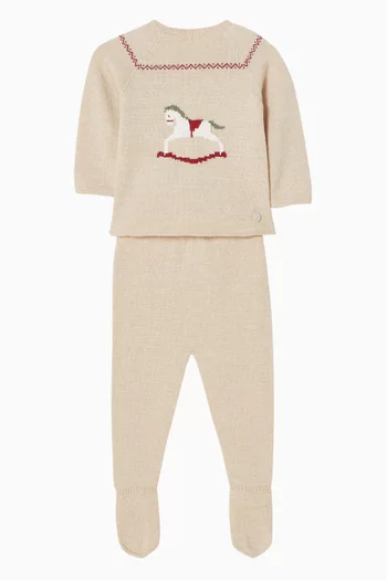 Sweater & Leggings Set in Knit