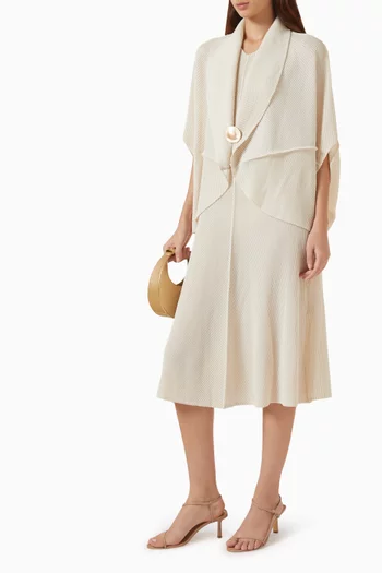 Fabiola Dress & Cape Set