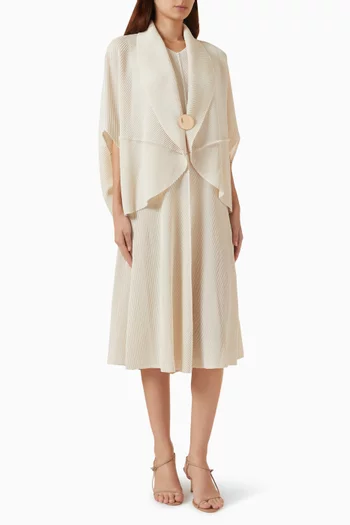 Fabiola Dress & Cape Set