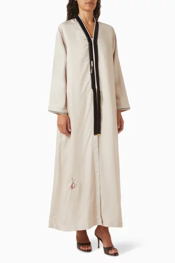 Printed Abaya in Viscose