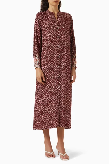 MB Shirt Dress in Rayon