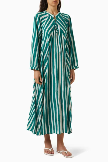 Fiore Maxi Dress in Cotton