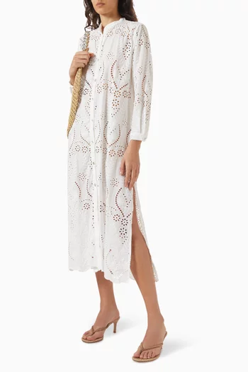 MB Shirt Dress in Cotton