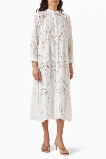 MB Shirt Dress in Cotton