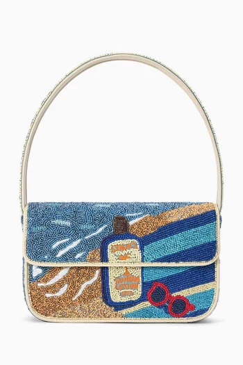 Tommy SPF 0 Beaded Shoulder Bag
