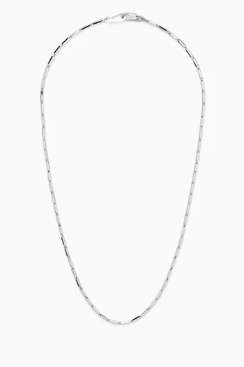 Forge Chain Necklace in Sterling Silver