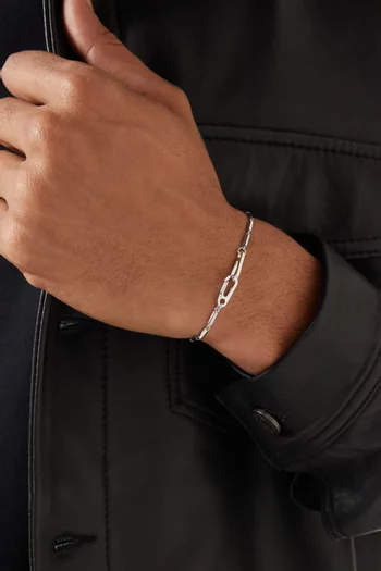 Forge Chain Bracelet in Sterling Silver