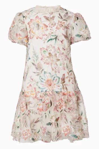 Veronica Embroidered Dress