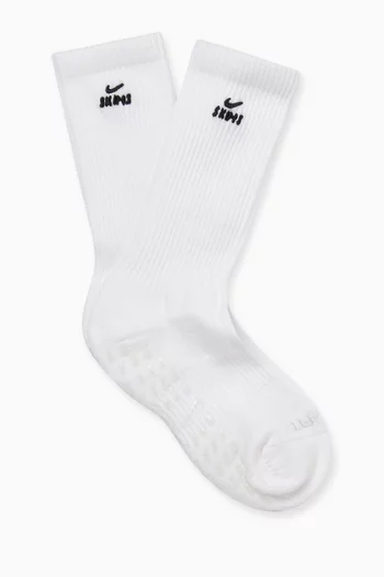 Dri-Fit Pilates Grip Crew Socks