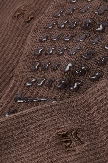 Dri-Fit Pilates Grip Crew Socks