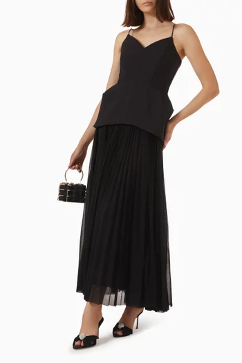 Huda Maxi Dress in Viscose