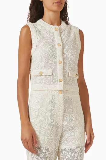 Guipure Jacket in Lace