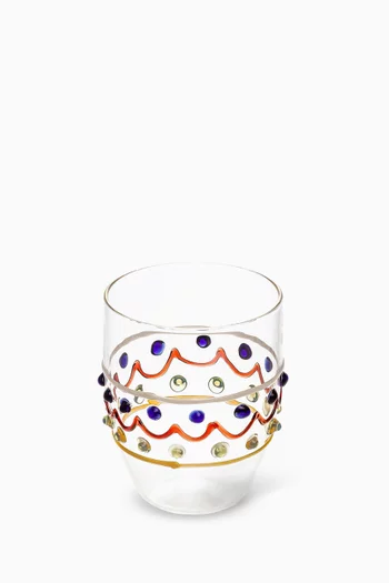 Carretto Hand-painted Water Glass