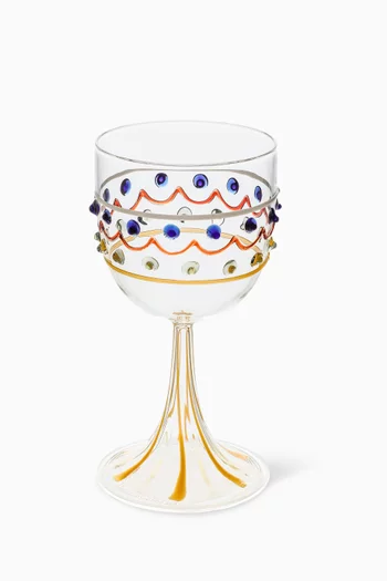 Carretto Hand-painted Wine Glass