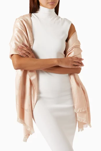 Calla Maxi Scarf in Silk Blend