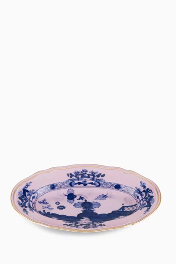 Antico Doccia Oval Pickle Dish in Porcelain