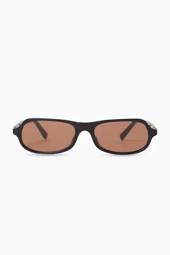 Irregular Sunglasses in Acetate
