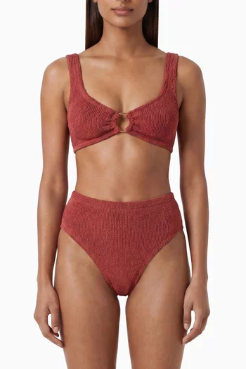 Nadine High-waist Bikini Set in Original Crinkle™