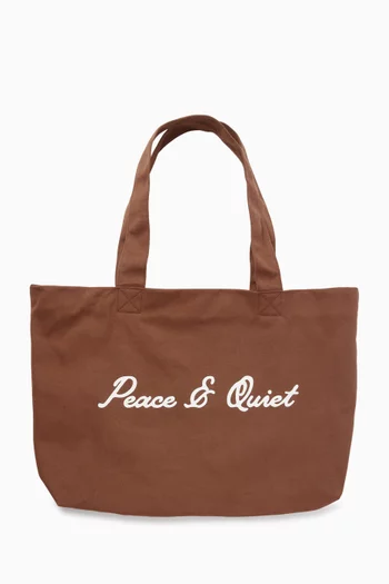 Signature Zip Tote Bag in Canvas