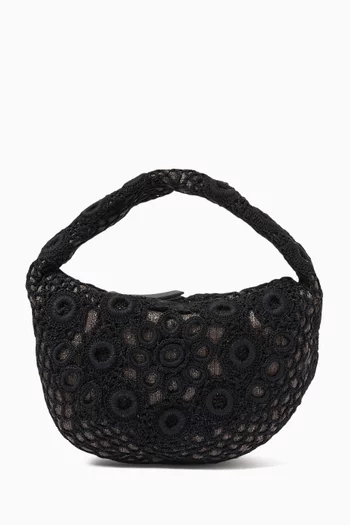 Small Haloes Le Petit Top-handle Bag in Linen