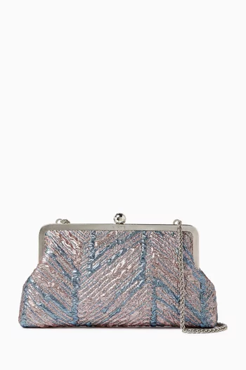 Small Shiny Clutch Bag