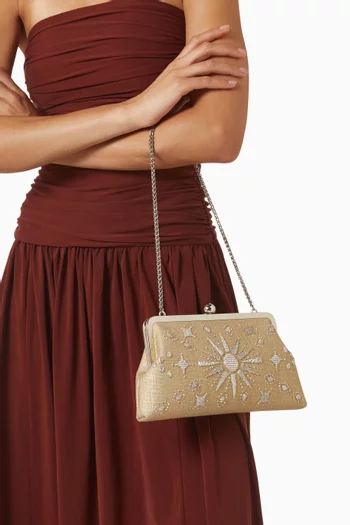 Sun Classic Clutch in Canvas
