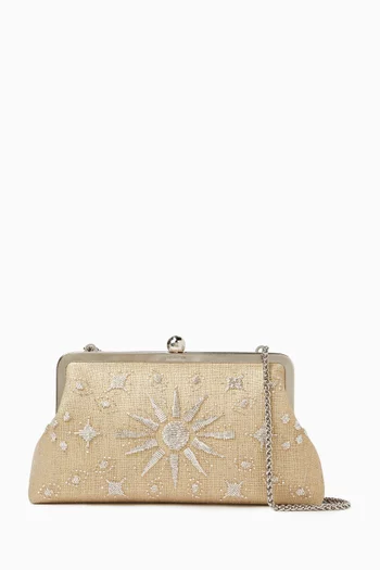 Sun Classic Clutch in Canvas