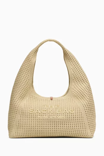 Medium Sack Bag in Crochet