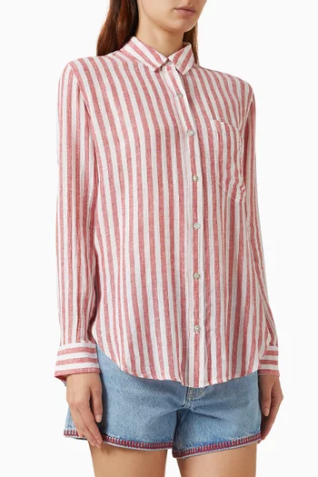 x Giadzy Giada Shirt in Linen Blend