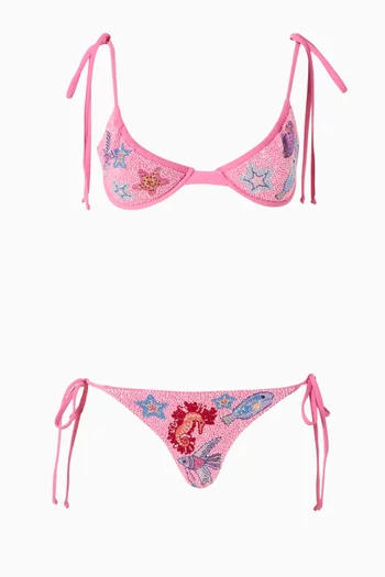 Mirage Beaded Bikini Set