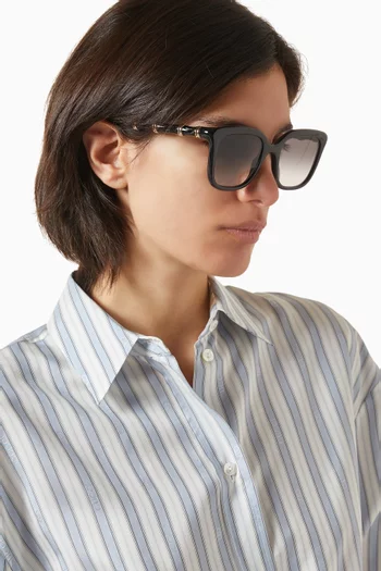 Square Sunglasses in Acetate