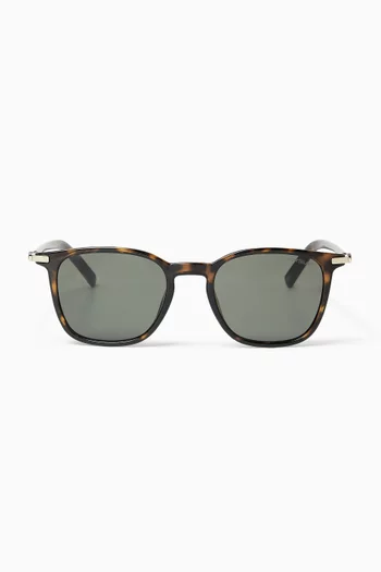 Rectangular Sunglasses in Acetate