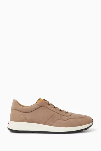Red Dot Sneakers in Pashmy Suede