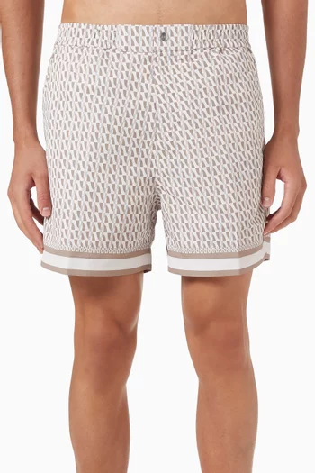 Galliano Border Swim Shorts