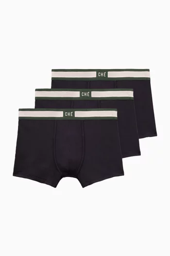 Signature Boxer Trunks, Set of 3