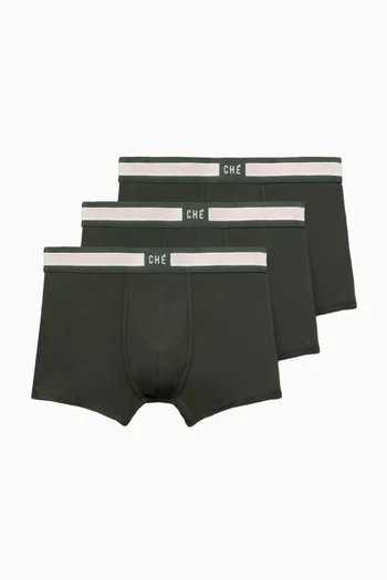 Signature Boxer Trunks, Set of 3