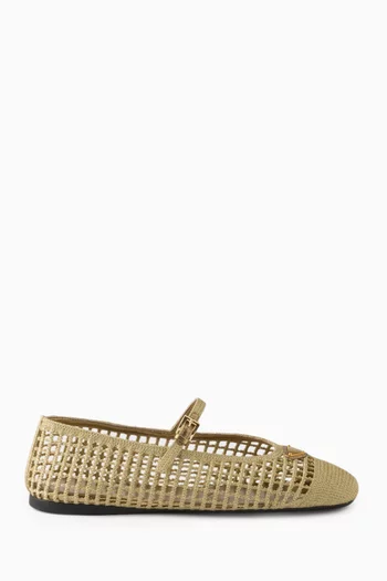 Ballet Flats in Crochet