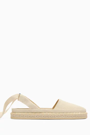 The D'Orsay Espadrille Flats