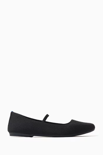 Max Square Mary Jane Flats