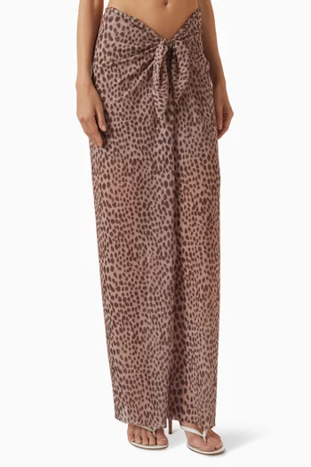 Pareo Pants in Stretch-mesh