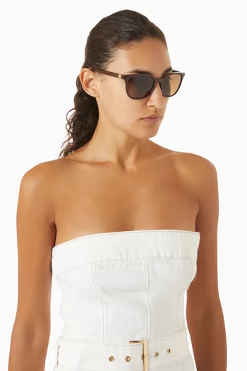 Cat-eye Sunglasses in Acetate